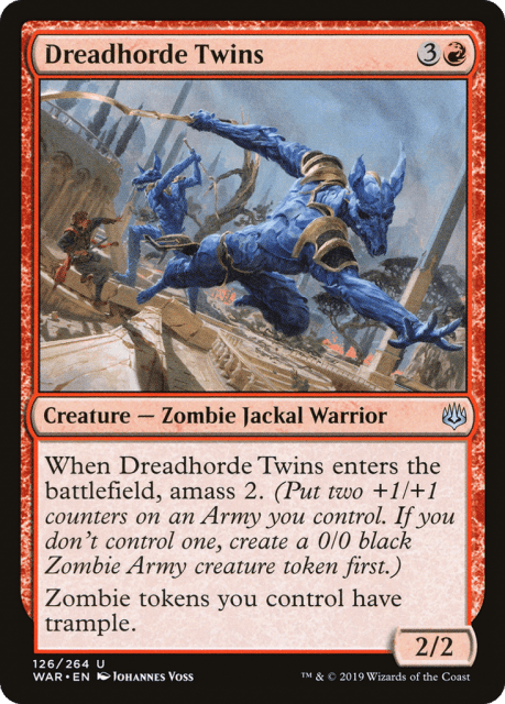 Dreadhorde Twins (126) — War of the Spark