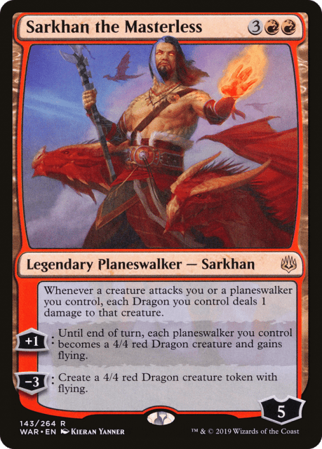 Sarkhan the Masterless (143) — War of the Spark