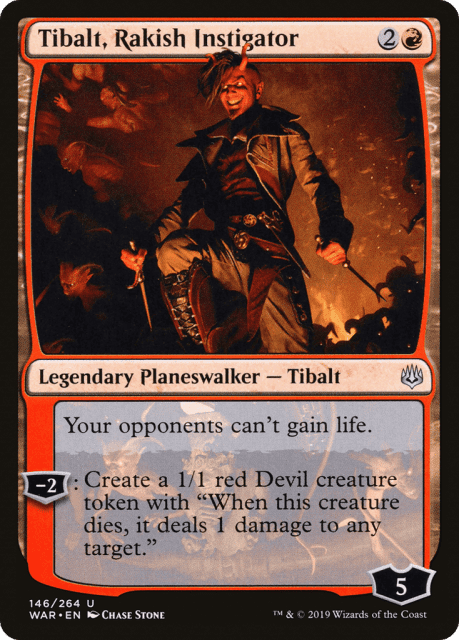 Tibalt, Rakish Instigator (146) — War of the Spark