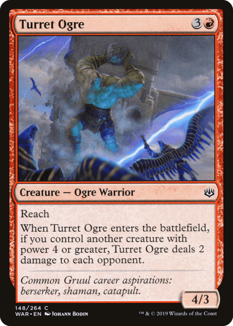 Turret Ogre (148) — War of the Spark