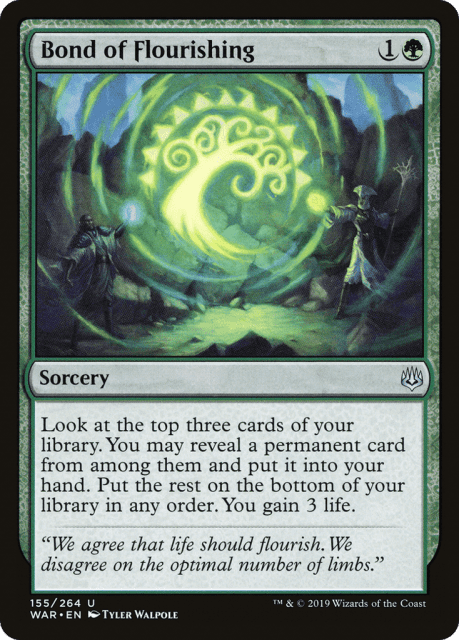Bond of Flourishing (155) — War of the Spark