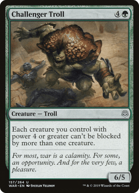 Challenger Troll (157) — War of the Spark