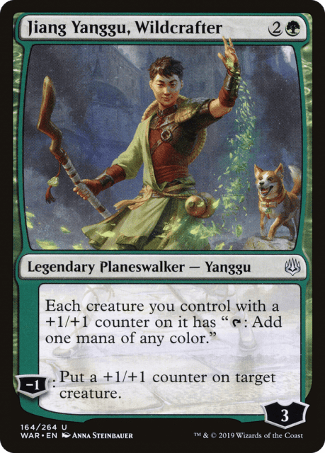 Jiang Yanggu, Wildcrafter (164) — War of the Spark
