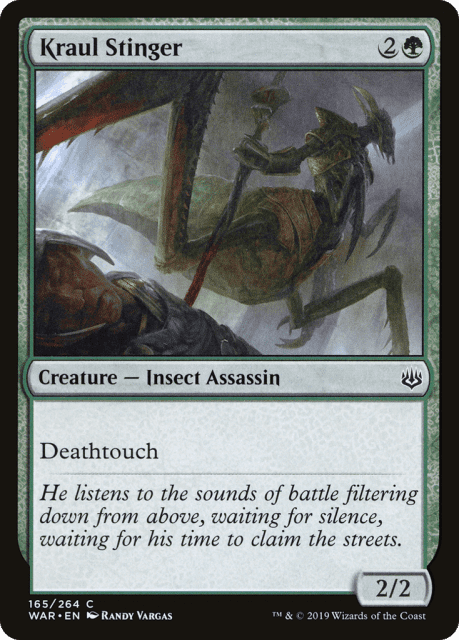 Kraul Stinger (165) — War of the Spark