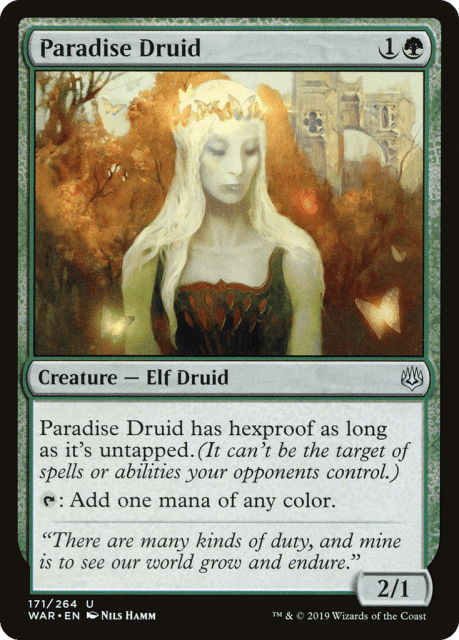 Paradise Druid (171) — War of the Spark