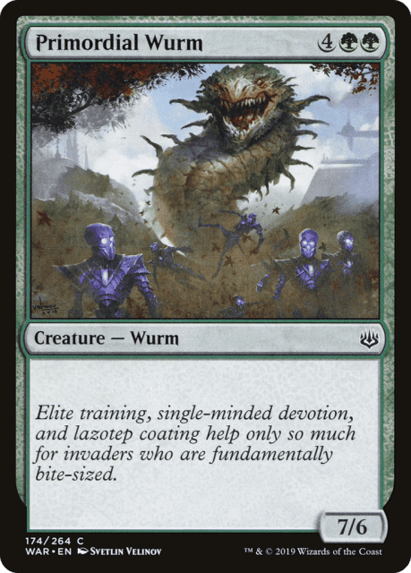 Primordial Wurm (174) — War of the Spark