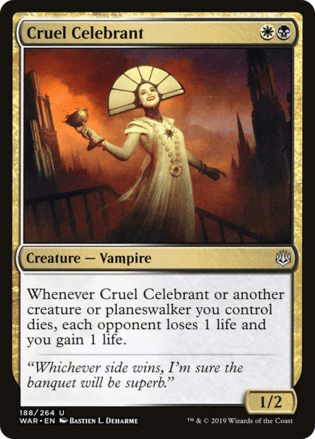 Cruel Celebrant (188) — War of the Spark
