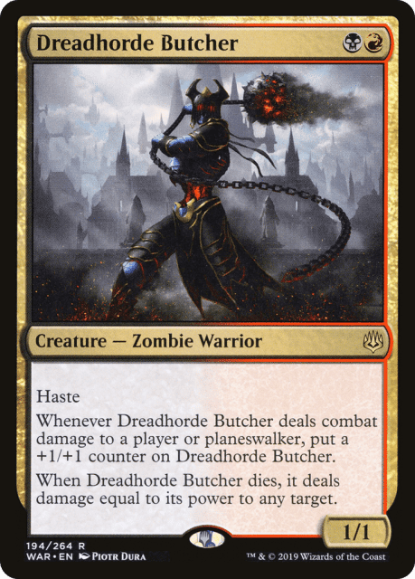Dreadhorde Butcher (194) — War of the Spark