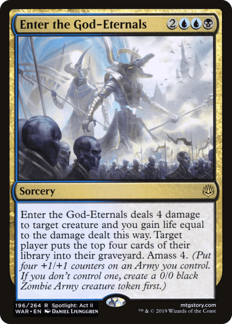 Enter the God-Eternals (196) — War of the Spark