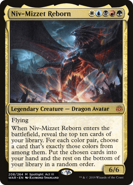 Niv-Mizzet Reborn (208) — War of the Spark