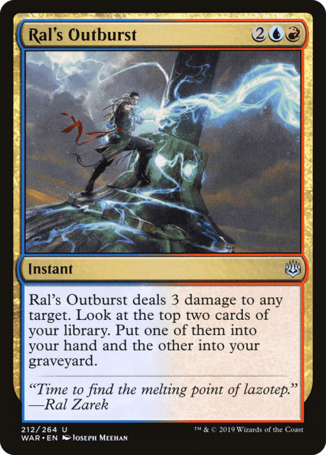 Ral's Outburst (212) — War of the Spark
