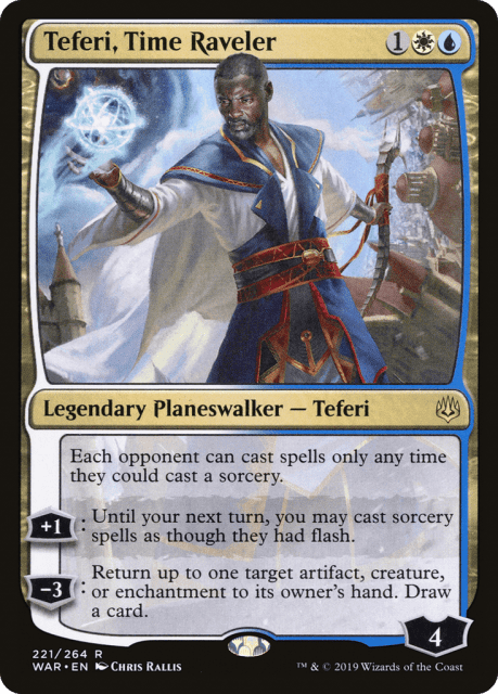 Teferi, Time Raveler (221) — War of the Spark