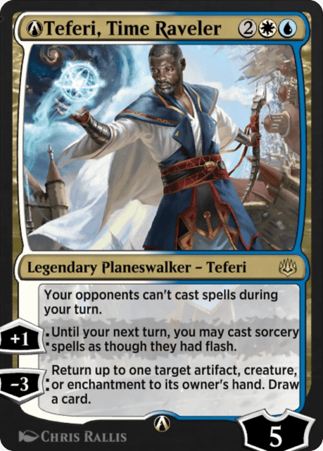 A-Teferi, Time Raveler (A-221) — War of the Spark