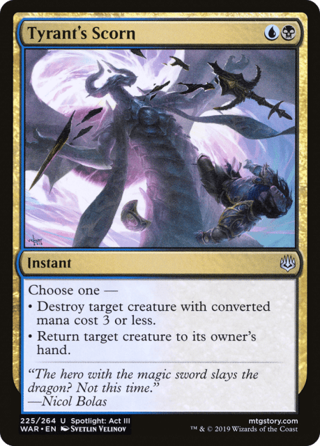 Tyrant's Scorn (225) — War of the Spark
