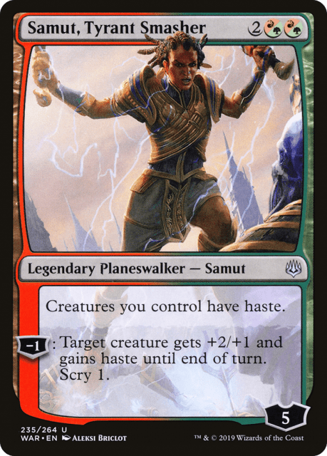 Samut, Tyrant Smasher (235) — War of the Spark