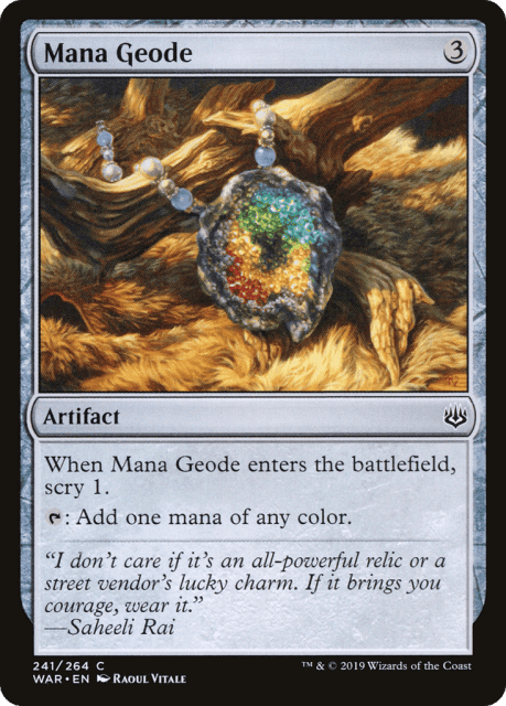 Mana Geode (241) — War of the Spark