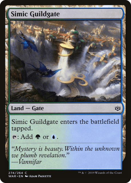 Simic Guildgate (274) — War of the Spark