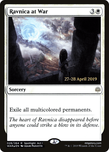 Ravnica at War (28) — War of the Spark Promos