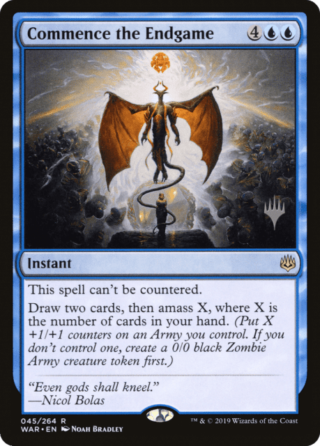 Commence the Endgame (45) — War of the Spark Promos