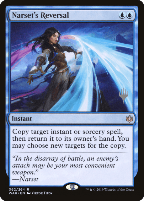 Narset's Reversal (62) — War of the Spark Promos