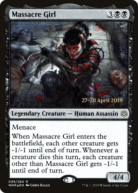 Massacre Girl (99) — War of the Spark Promos