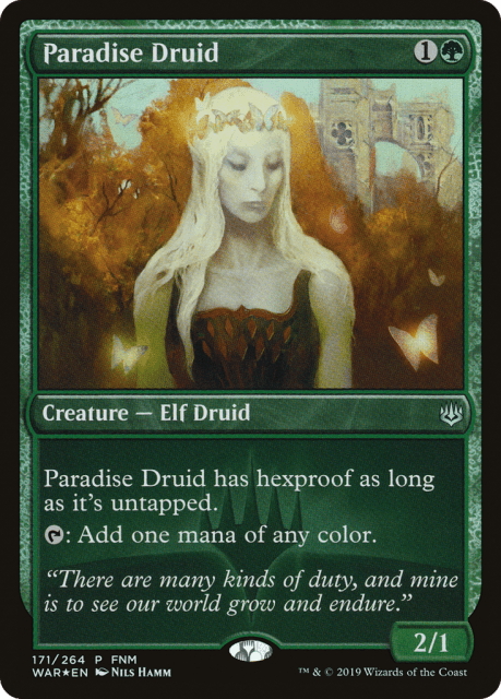 Paradise Druid (171) — War of the Spark Promos