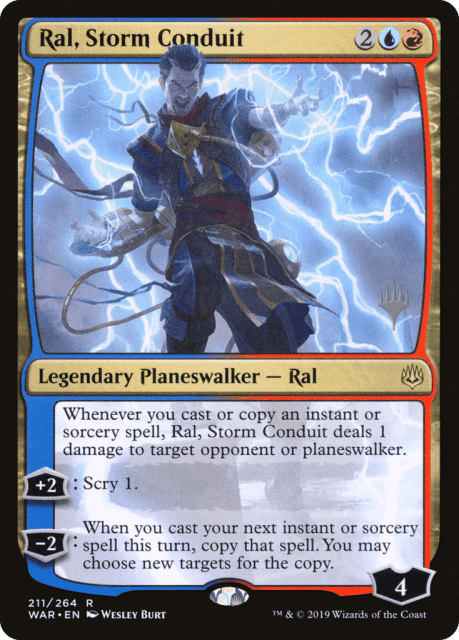 Ral, Storm Conduit (211) — War of the Spark Promos