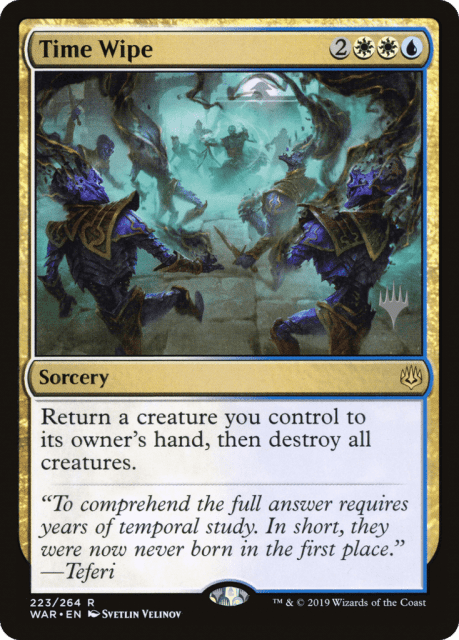 Time Wipe (223) — War of the Spark Promos