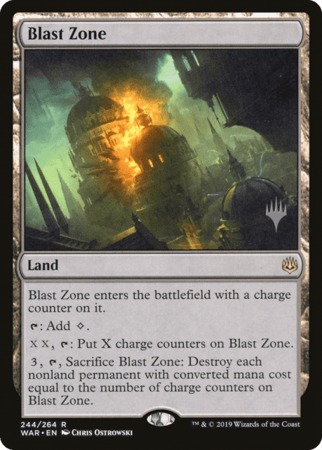 Blast Zone (244) — War of the Spark Promos