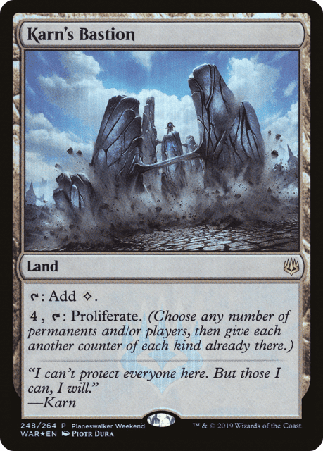 Karn's Bastion (248) — War of the Spark Promos