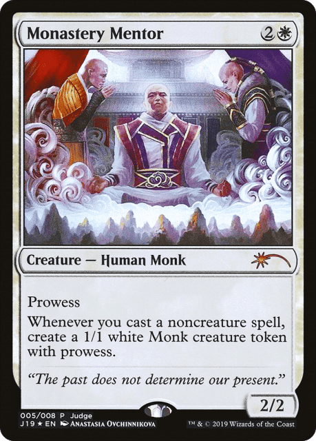 Monastery Mentor (5) — Judge Gift Cards 2019