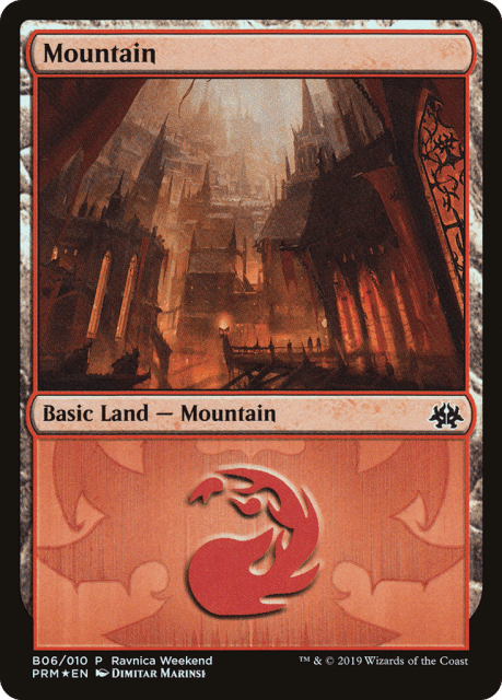 Mountain (B06) — RNA Ravnica Weekend