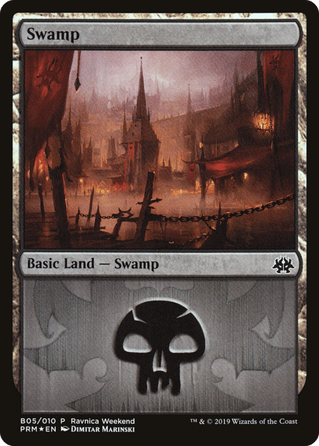 Swamp (B05) — RNA Ravnica Weekend