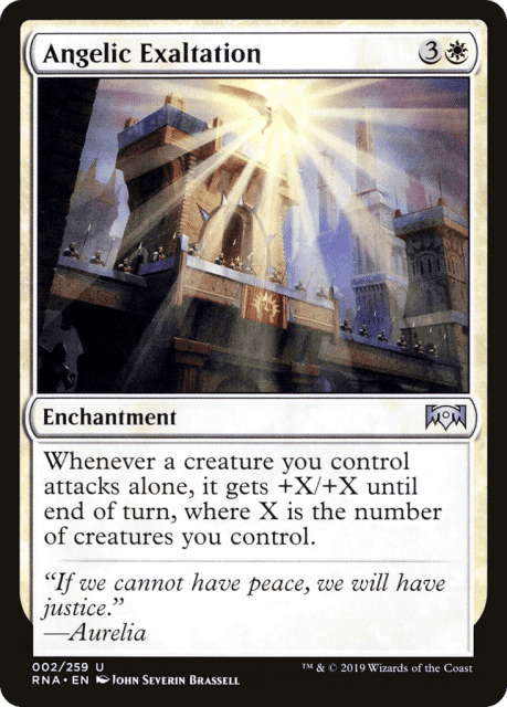 Angelic Exaltation (2) — Ravnica Allegiance