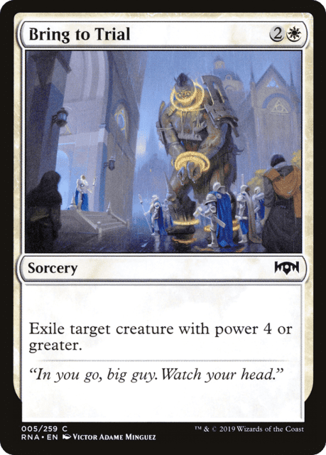 Bring to Trial (5) — Ravnica Allegiance