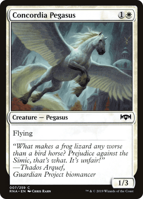 Concordia Pegasus (7) — Ravnica Allegiance