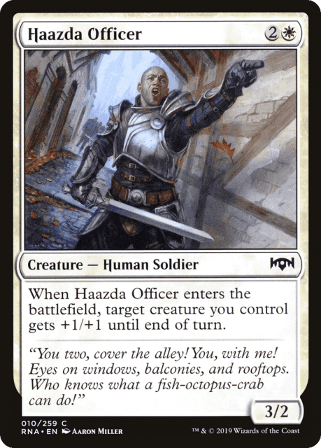 Haazda Officer (10) — Ravnica Allegiance