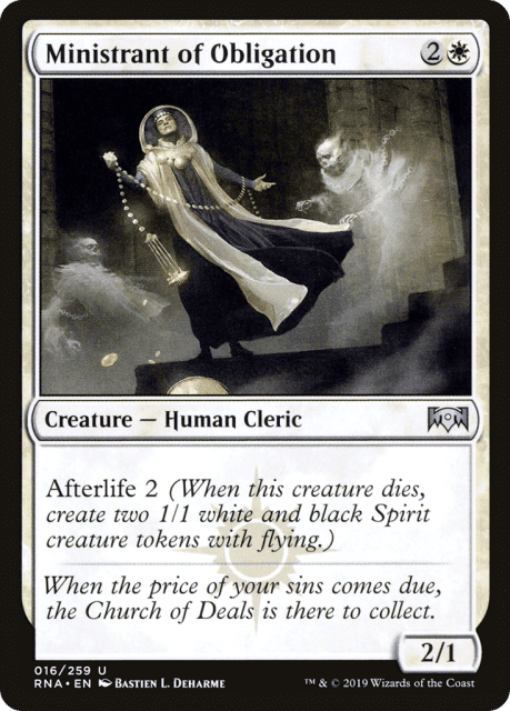 Ministrant of Obligation (16) — Ravnica Allegiance