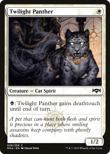 Twilight Panther (28) — Ravnica Allegiance