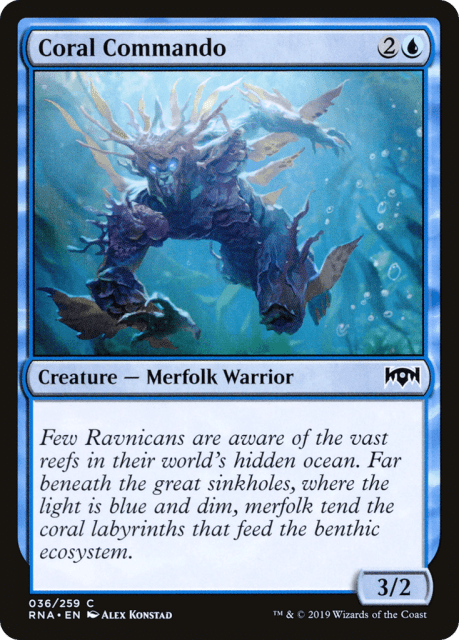 Coral Commando (36) — Ravnica Allegiance
