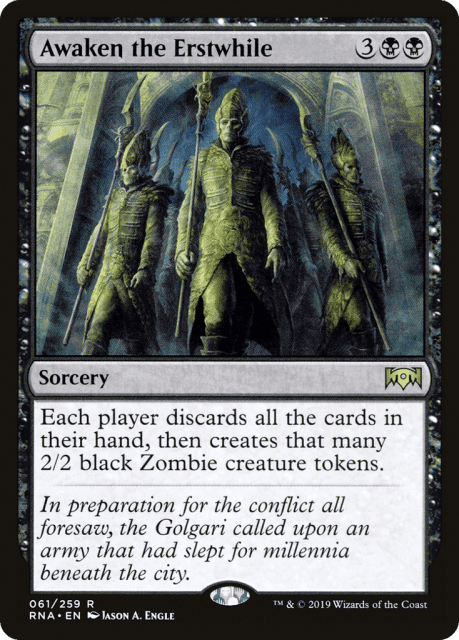 Awaken the Erstwhile (61) — Ravnica Allegiance