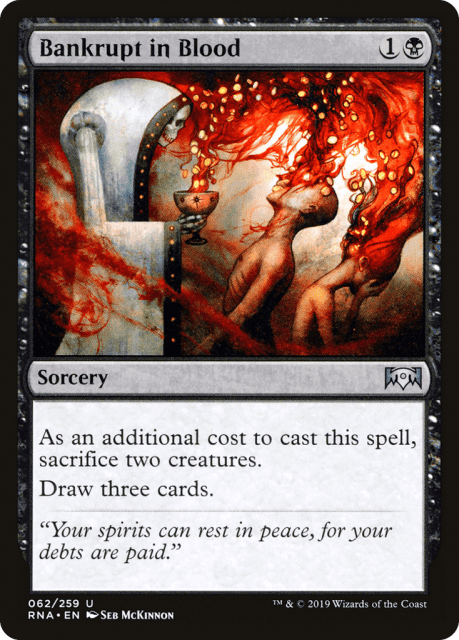 Bankrupt in Blood (62) — Ravnica Allegiance