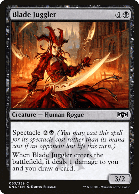Blade Juggler (63) — Ravnica Allegiance