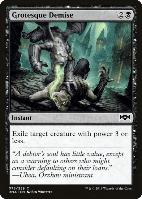 Grotesque Demise (75) — Ravnica Allegiance