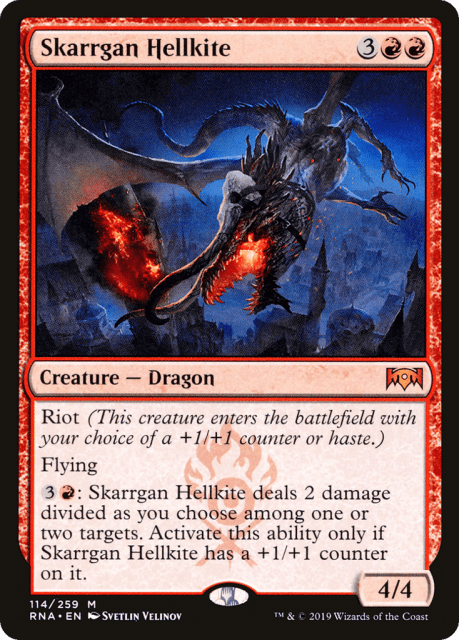 Skarrgan Hellkite (114) — Ravnica Allegiance