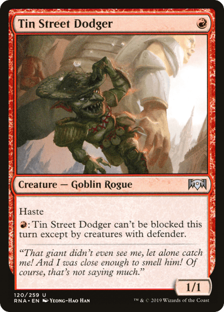 Tin Street Dodger (120) — Ravnica Allegiance