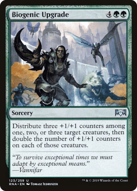 Biogenic Upgrade (123) — Ravnica Allegiance