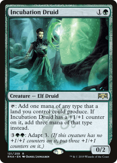 Incubation Druid (131) — Ravnica Allegiance