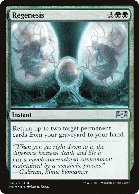 Regenesis (136) — Ravnica Allegiance