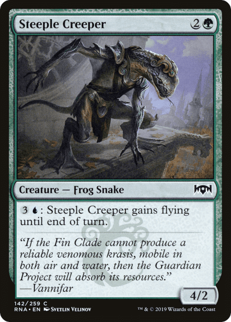 Steeple Creeper (142) — Ravnica Allegiance